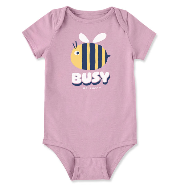 Busy Bee Onsie Violet