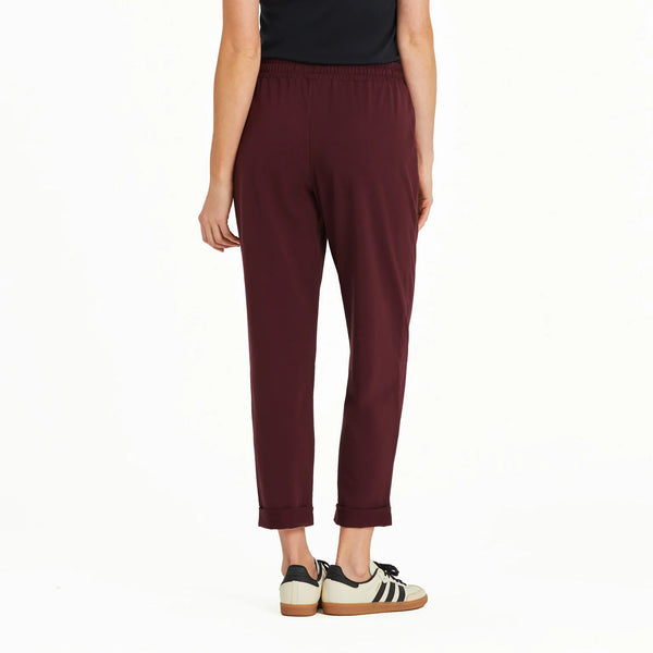 Flex Pant Burgundy