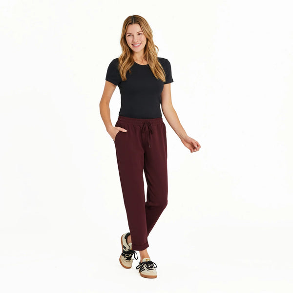Flex Pant Burgundy