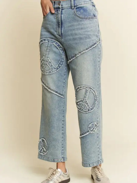 Peace Out Jeans
