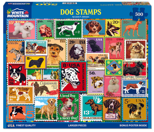 Dog Stamps Puzzle