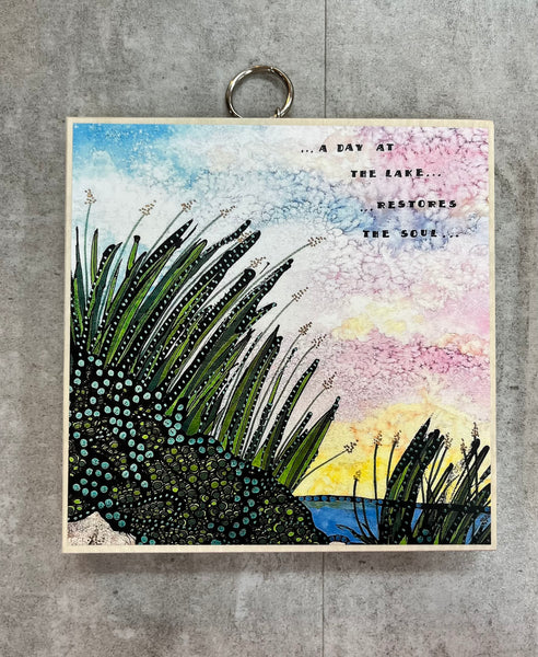 Day at the Beach Plaque