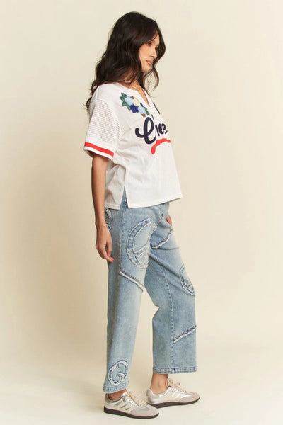 Peace Out Jeans
