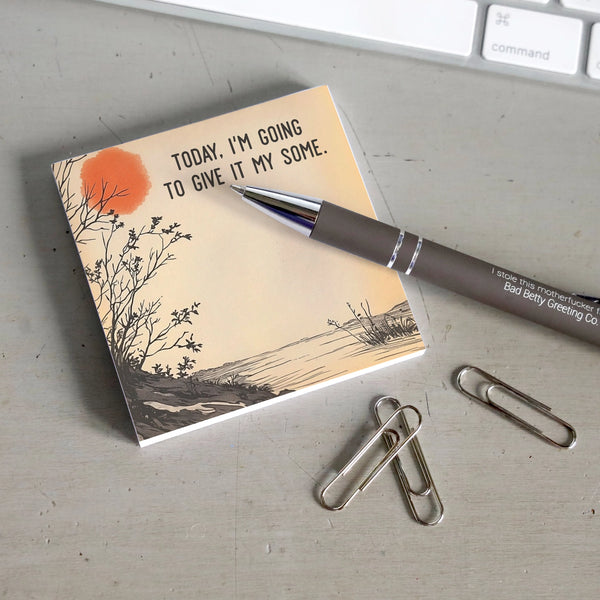 Give It My Some Note Pad