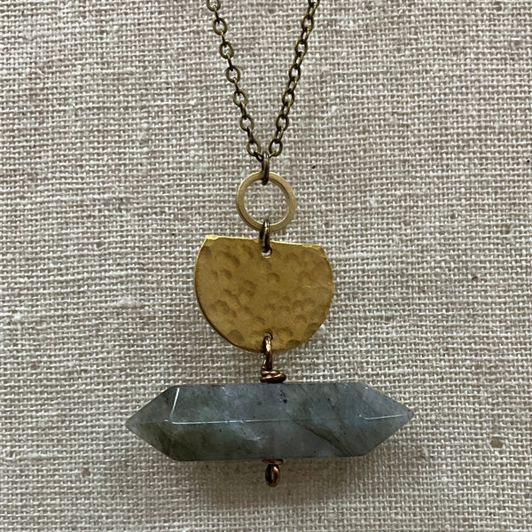 Labradorite Long Necklace