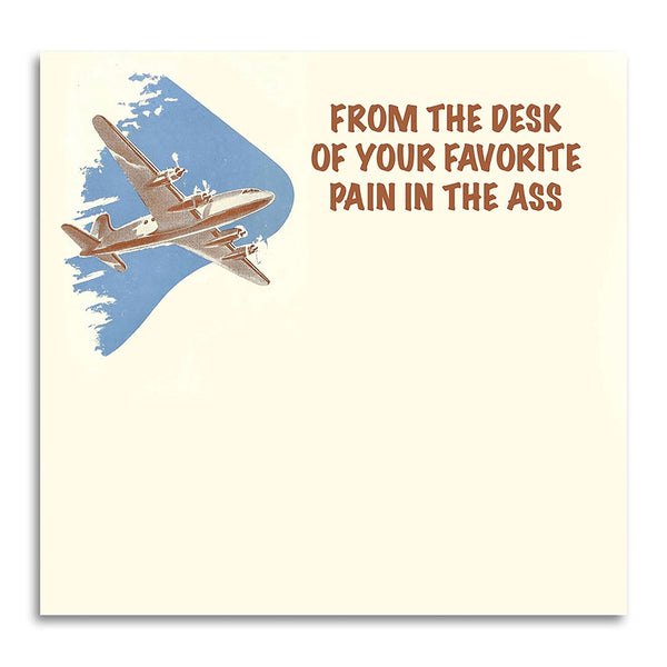 Pain In The Ass Note Pad