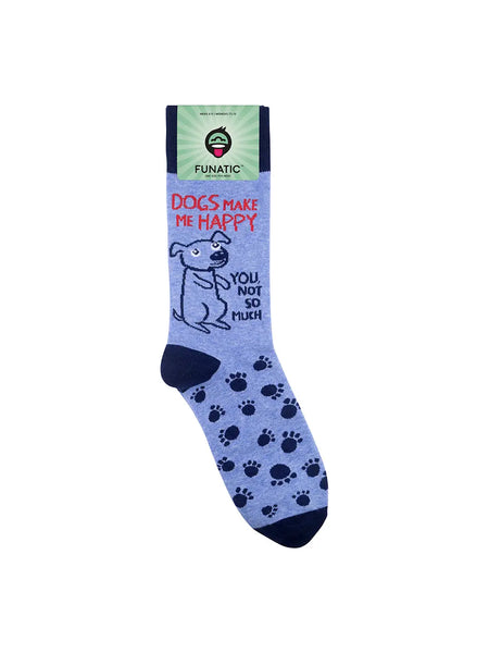 Dogs Make Me Happy Socks