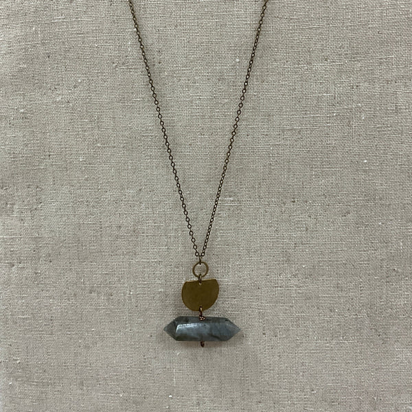 Labradorite Long Necklace
