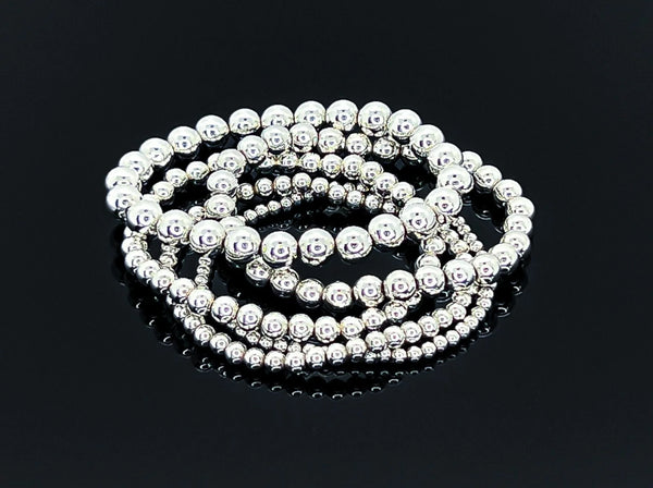 Silver Ball Bracelet