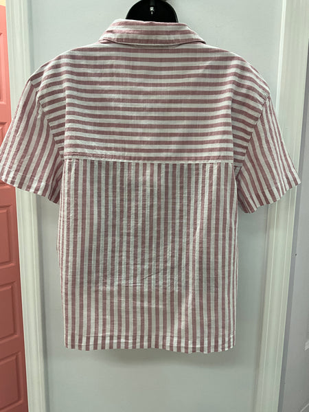 Sidney Slub Crop Cosmetic Pink