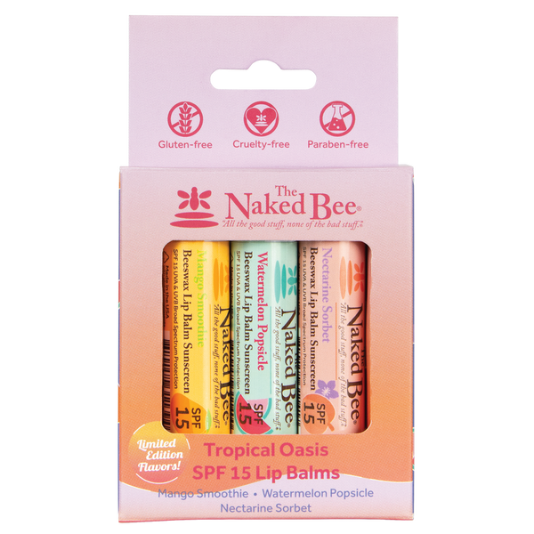 Tropical Oasis Lip Balm Trio