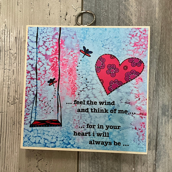 Wish in the Wind Plaque