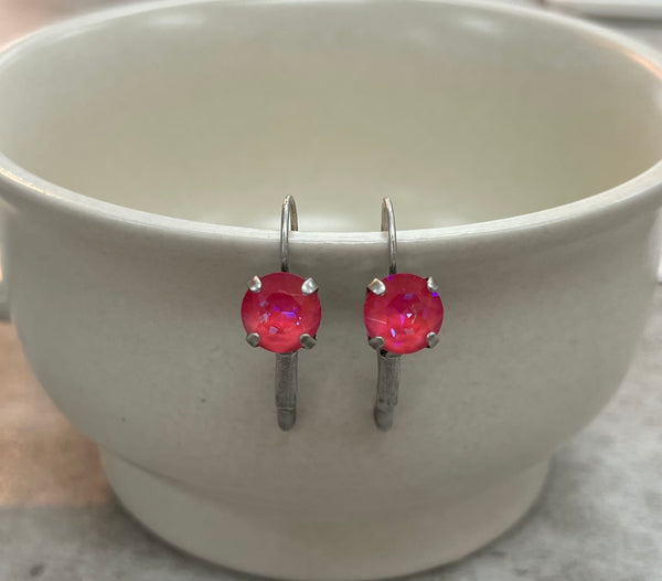Jess Earrings Lotus Pink