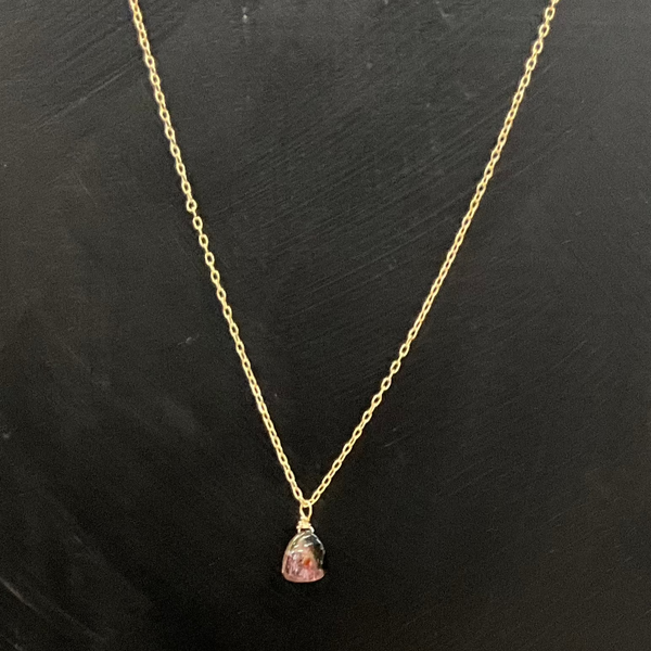 WatermelonTourmaline Necklace G