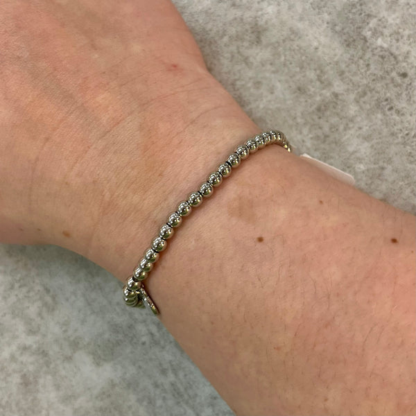 Silver Ball Bracelet