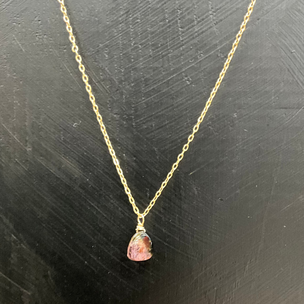 WatermelonTourmaline Necklace G