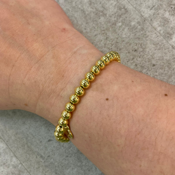 Gold Ball Bracelet