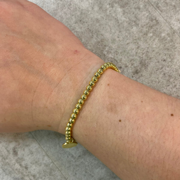 Gold Ball Bracelet