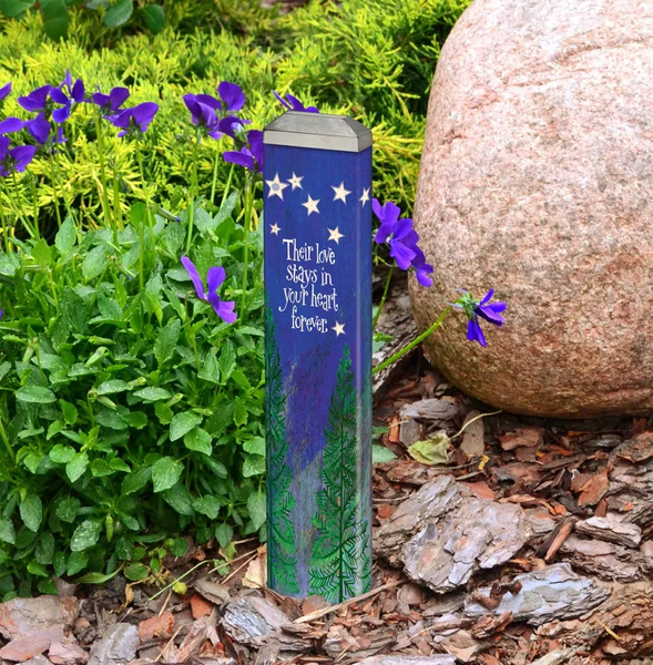 Love Stays Mini Art Pole