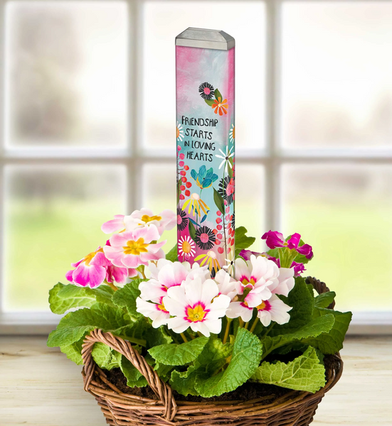 Friendship Starts Mini Art Pole