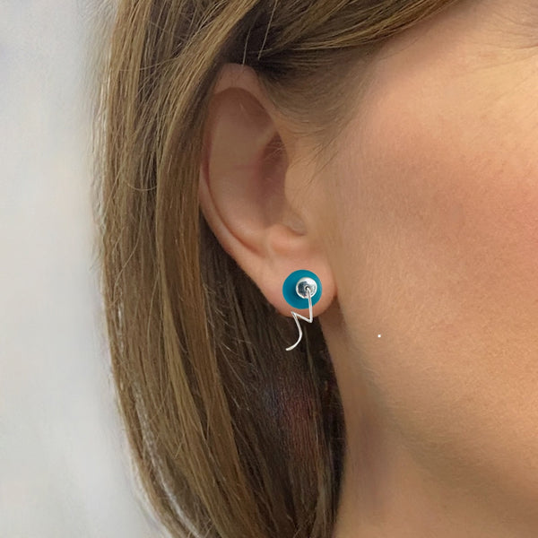 Swirl Bead Earrings
