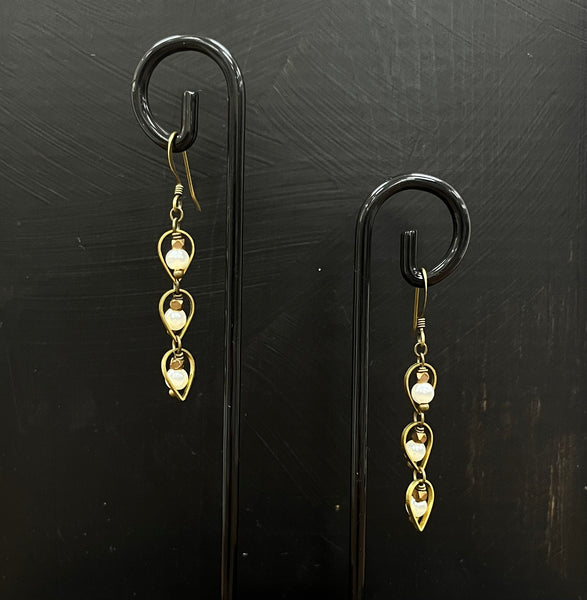 Pearl Trio Earrings
