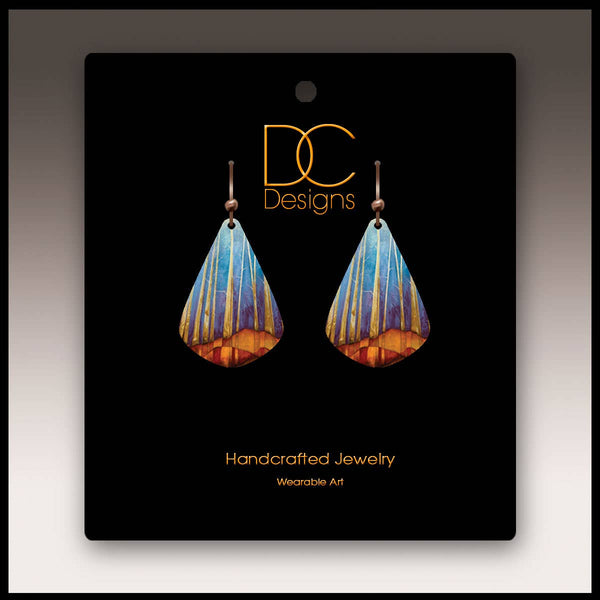 Tall Tree Drop Earrings