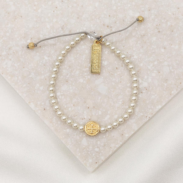 Pearl BirthdayBlessing Bracelet