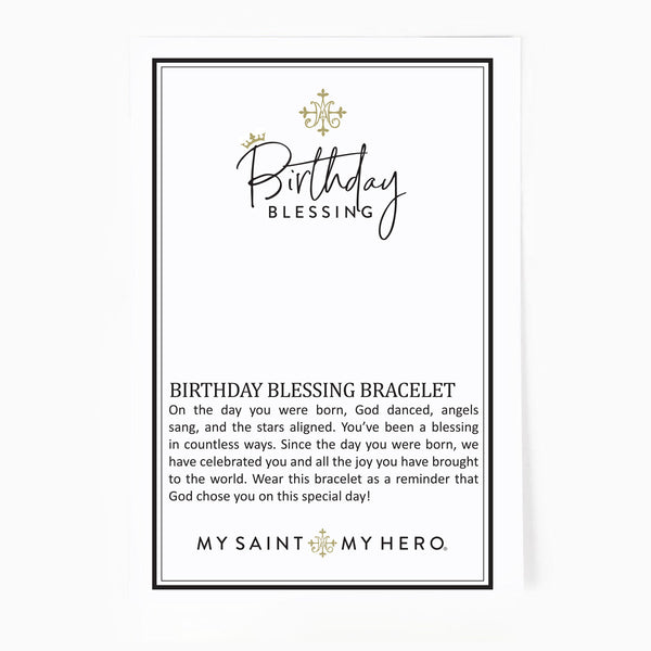 Pearl BirthdayBlessing Bracelet
