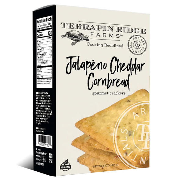 Jalapeno Cornbread Crackers