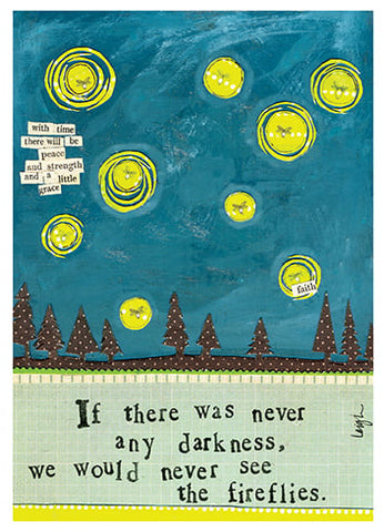 Fireflies Card