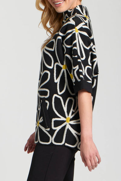Whimsical Floral Sweater