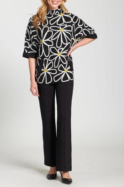 Whimsical Floral Sweater