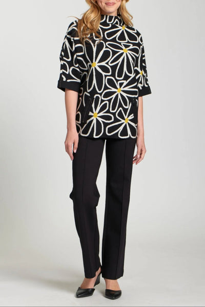 Whimsical Floral Sweater