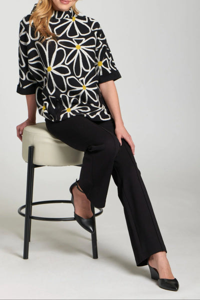 Whimsical Floral Sweater