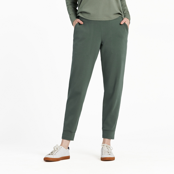 Flex Jogger Moss Green