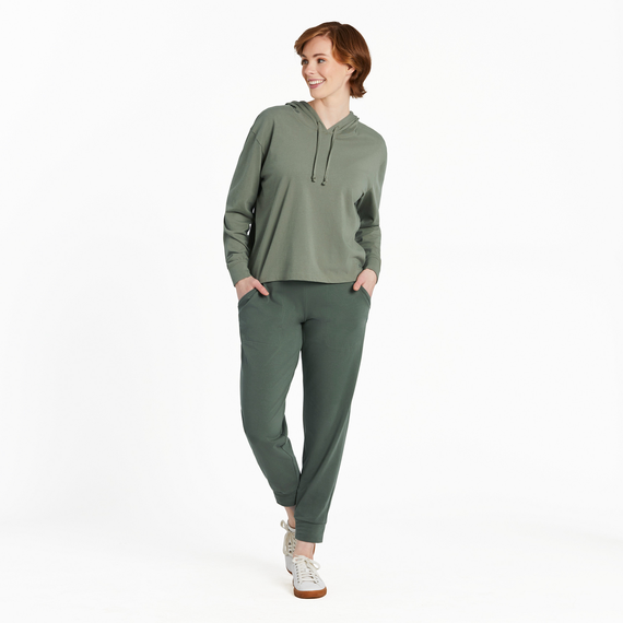 Flex Jogger Moss Green