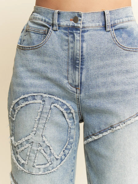 Peace Out Jeans