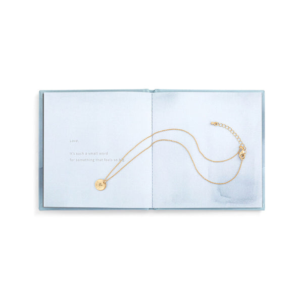 Love Book & Necklace Set