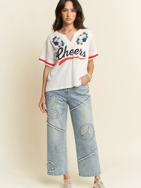 Peace Out Jeans
