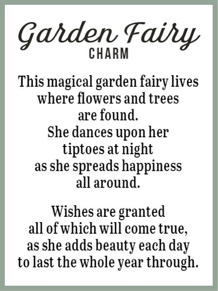 Garden Fairy Charm