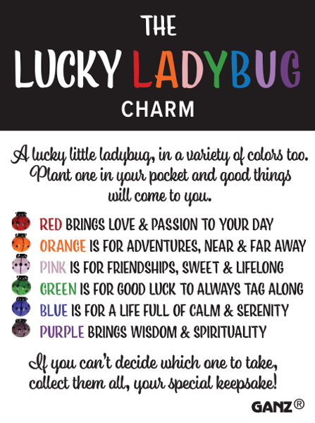 Lucky Ladybug Charm