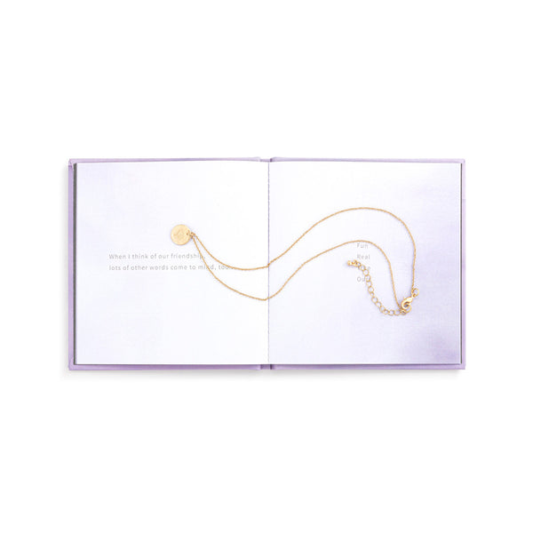 Friend Book & Necklace Set