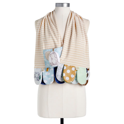 Mommy & Me Pooh Activity Scarf