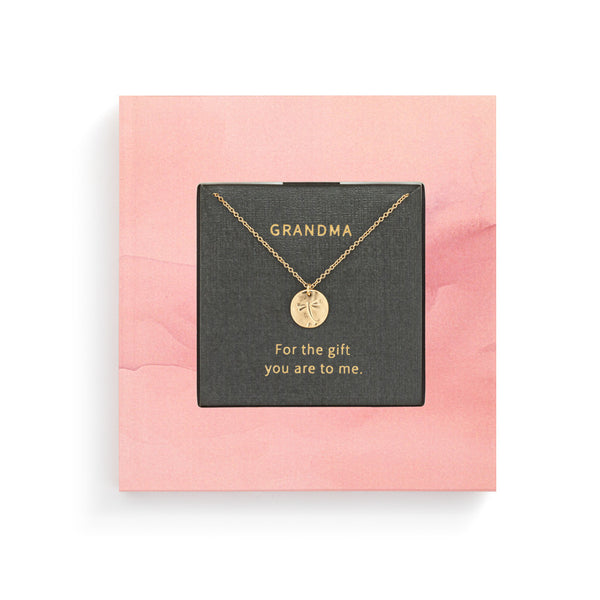 Grandma Book & Necklace Set