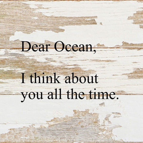 Dear Ocean Sign