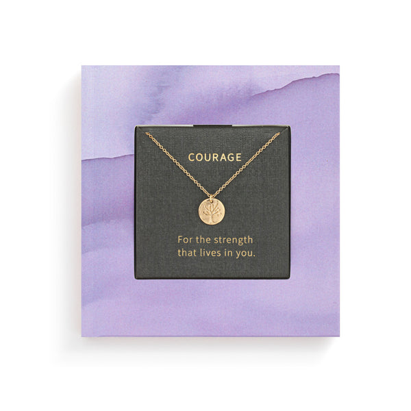 Courage Book & Necklace Set