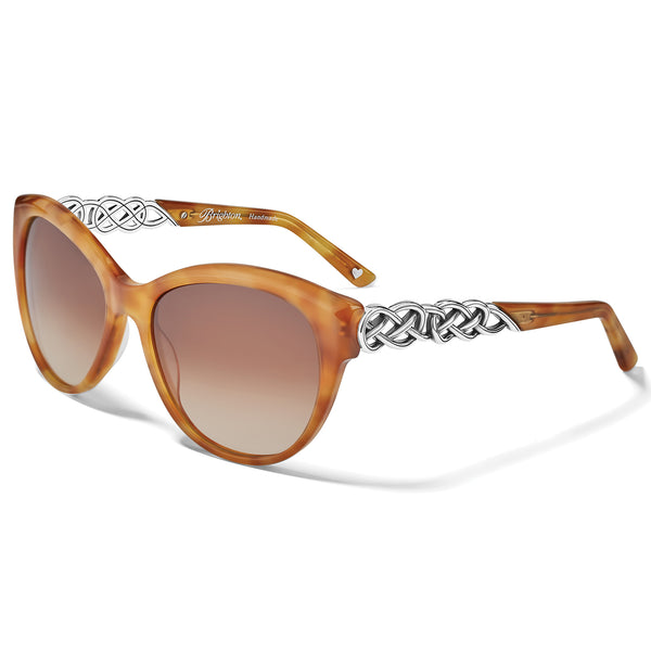 Interlok Braid Amber Sunglasses