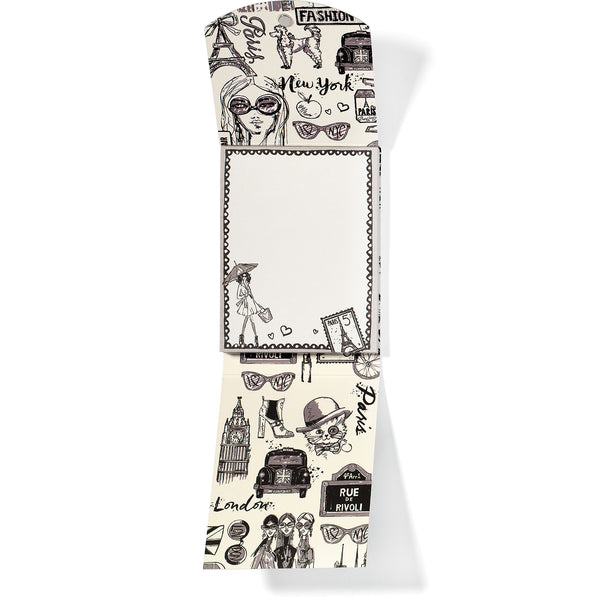 Fashionista Passport Note Pad