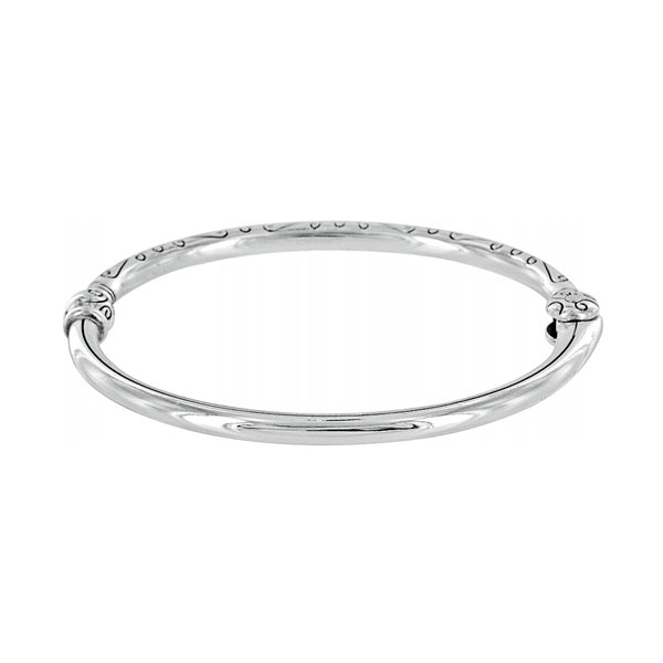 Charming Hinged Bangle